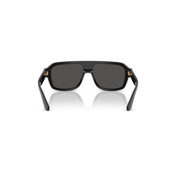 New Dolce & Gabbana Black Aviator DG4507 501/87 Sunglasses Women - Picture 5 of 6